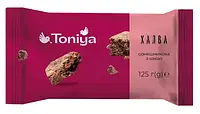 Халва подсолнечная с какао ТМ Toniya 125г Украина