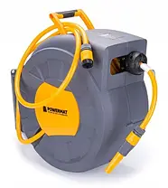 Катушка автоматическая для садового шланга 1/2 35 м Powermat PM-ABNW-35M, фото 3