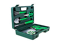 Портативный набор садовых инструментов HMD GARDENIA PRO 7в1 Зеленый (119-8623390) PR, код: 1746527