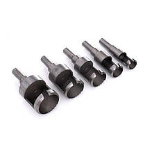 Набір фрез для закладення сучків (пробочники) + свердла Форстнера 10 ел Kraft&Dele KD979, фото 5