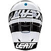 МОТОШОЛОМ ЕНДУРО LEATT MOTO 3.5 V24 - BLACK/WHITE (+ОКУЛЯРИ VELOCITY 4.5), фото 7