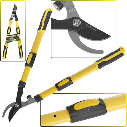 Секатори для гілок телескопічні 655-900 мм Geko G72017, фото 1