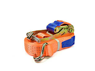 Транспортний ремінь із храповим механізмом 14 м 5 т 50 мм Geko G02364, фото 2