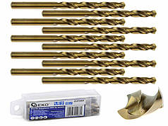 Свердло по металу 6,5 мм 10 штук Geko G37065