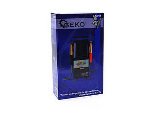 Аналоговий тестер для перевірки акумуляторів 6/12 В Geko G80028, фото 3