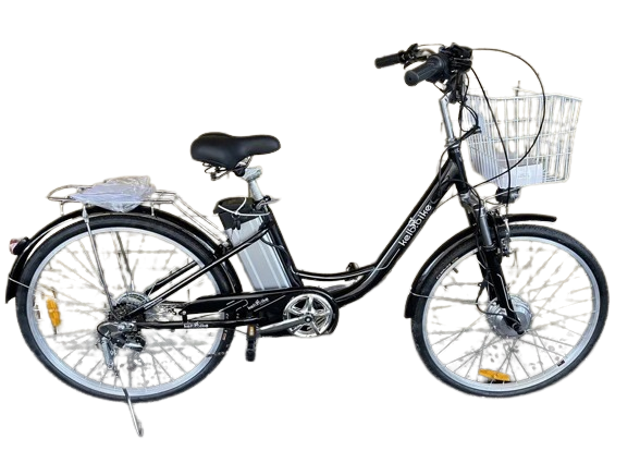 Хит! Электровелосипед KelbBike 26" 250W+PAS Чёрный - фото 1 - id-p2176591213