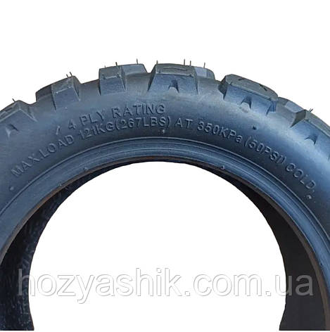 Покришка 100/65-6.5 на електросамокат, модель "Off Road" (TL), фото 3