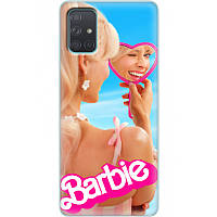 Чехол Силиконовый с Картинкой на Samsung Galaxy A71 (A715) (Барби, Barbie)