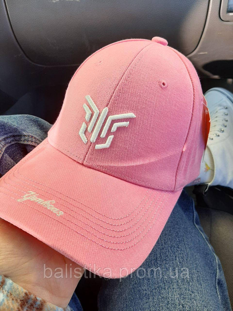 Стильна жіноча рожева кепка з лого Yenkeas, мелодійна бейсболка бренда Narason