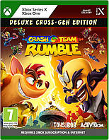 Ключ для цифровой загрузки Crash Team Rumble Deluxe Edition (Xbox One/Series X)(Б\У)