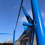 Вишка-тура будівельна 2.0 х 2.0 м 2+1 риштування на колесах, фото 3