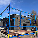 Вишка-тура будівельна 2.0 х 2.0 м 2+1 риштування на колесах, фото 5