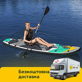 Дошка для SUP серфінгу (305-84-12см, дошка, весло, ручний насос, сумка) SUP-борд Bestway 65375 Бірюзовий