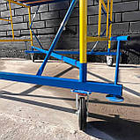Вишка-тура будівельна 2.0 х 2.0 м 2+1 риштування на колесах, фото 7