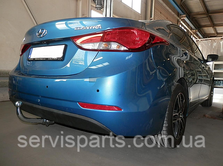 Фаркоп Hyundai Elantra MD 2011-2015 (Хендай Елантра 5) оцинкований, фото 1
