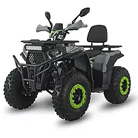 Квадроцикл FORTE ATV-200G Зелено-сірий