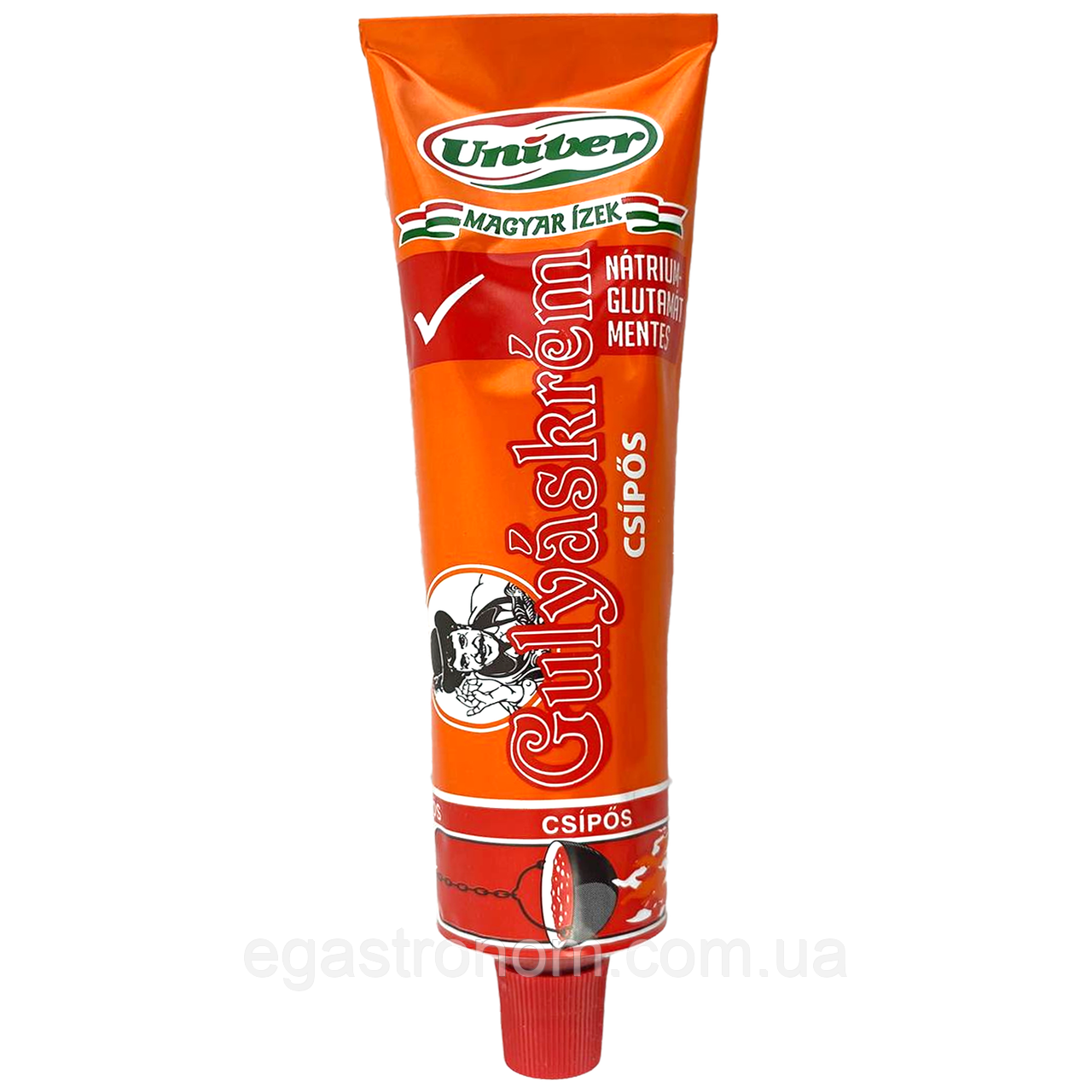 Паста-крем гостра гуляш Юнівер Univer gulyas krem 160g 24шт/ящ (Код: 00-00006056)
