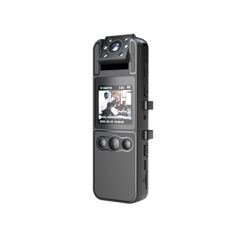 Міні відеокамера Jozuze H82 1080p з диктофоном, поворотним об'єктивом, дисплеєм, кутом огляду 120°