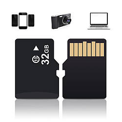 SD карта пам'яті 32GB / Карта пам'яті микро SD / Флешка micro SD / Пам'ять для камери
