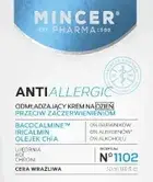 Mincer Pharma, Противоаллергический, омолаживающий дневной крем, для чувствительной кожи № 1102, 50 мл