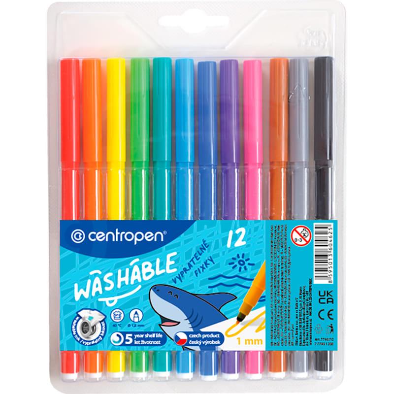 Фломастери 12кол. Centropen 7790/12, фото 1