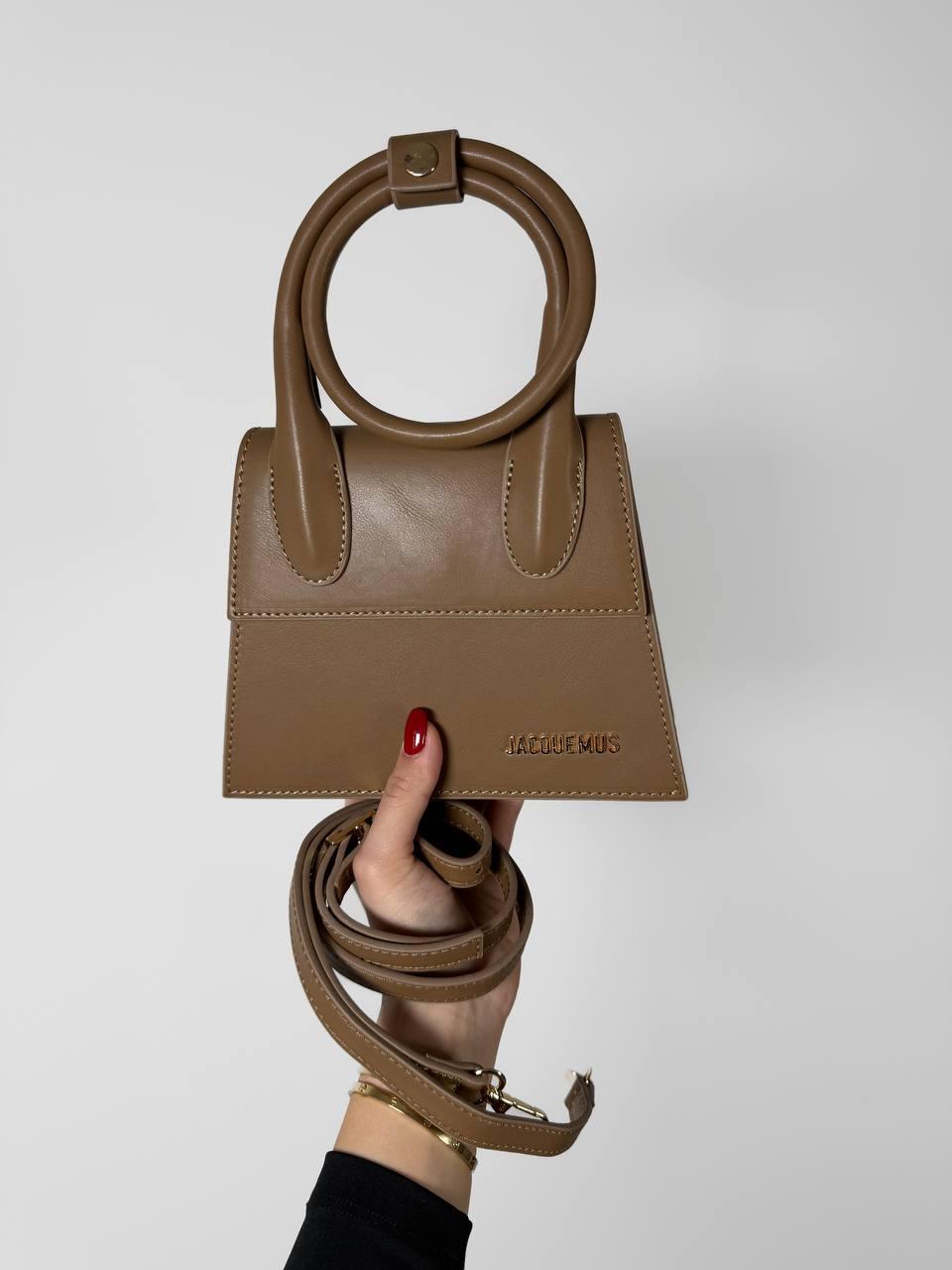 Жіноча сумка Жакмюс коричнева Jacquemus Brown