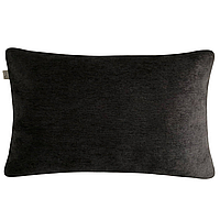Декоративная черная подушка 40х60
