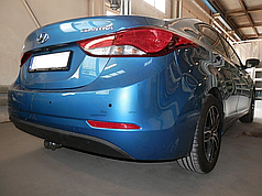 Фаркоп Hyundai Elantra MD 2011-2015 (Хендай Елантра 5) оцинкований Швидкознімний автомат на ручці
