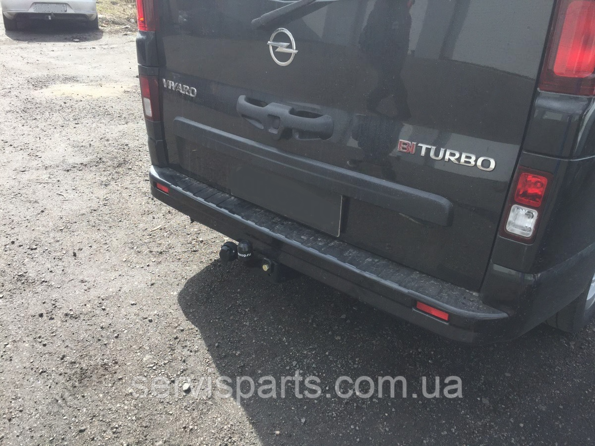 Польский фаркоп на Opel Vivaro B 2014-2019 (Опель Виваро) - фото 2 - id-p1801961171