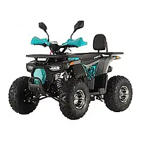 Квадроцикл FORTE ATV125P, сіро-блакитний