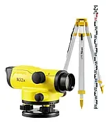 Нівелір оптичний AT- 32 в комплекті +штатив+рейка 5м., фото 1