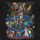Футболка чорна Morze Warhammer  V12, фото 3