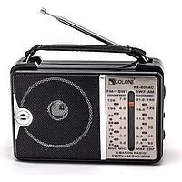 Радиоприемник на аккумуляторе и батарейках Golon RX-606AC, радио на батарейках, dr