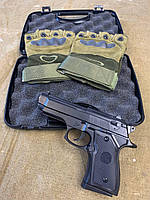 Перчатки в подарок! Игрушечный металлический Детский пистолет Beretta 92 zm 21 Беретта