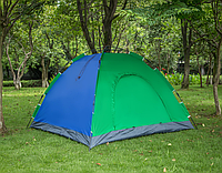 Автоматическая палатка одноместная, ткристическая палатка 1 местная с автоматическим каркасом Leomax, dr