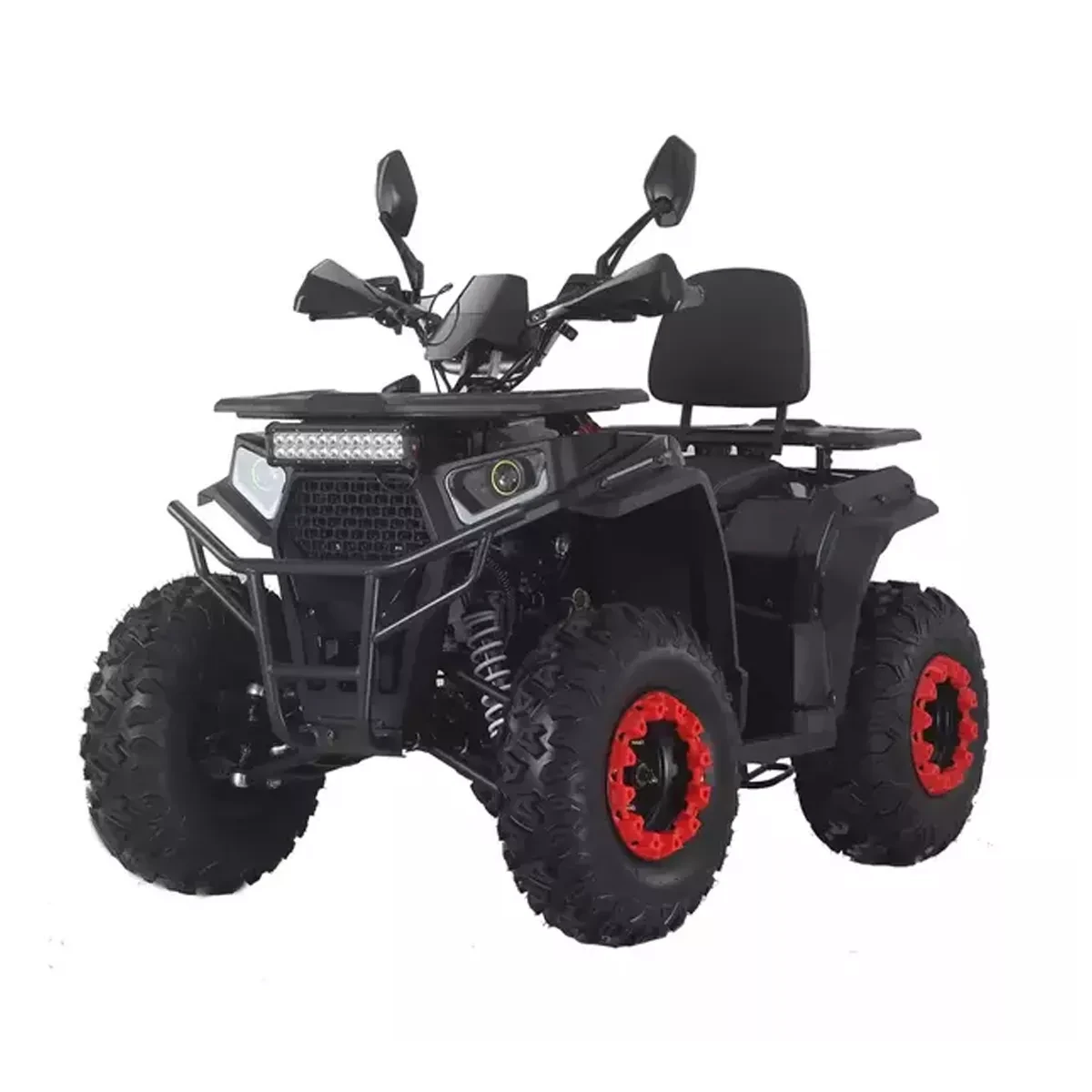 Квадроцикл Forte ATV200G червоно-чорний