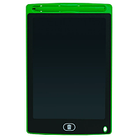 LCD планшет для малювання зі стилусом 8,5 , графічний планшет з екраном, Writing Tablet Green, dr