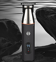 Тример для домашнього використання Hots Rechargeable Grooming Kit 5in1 Silver (LK-881-SL), фото 6