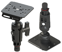 Алюмінієва платформа для ехолота BORIKA FASTen SLr110 для монітора до 7" кульове з'єднання (01.04.045.01.55)