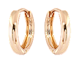 Сережки Xuping Позолота 18K + Родій підвіски на колечках "Зоряний візерунок з цирконієм", фото 3