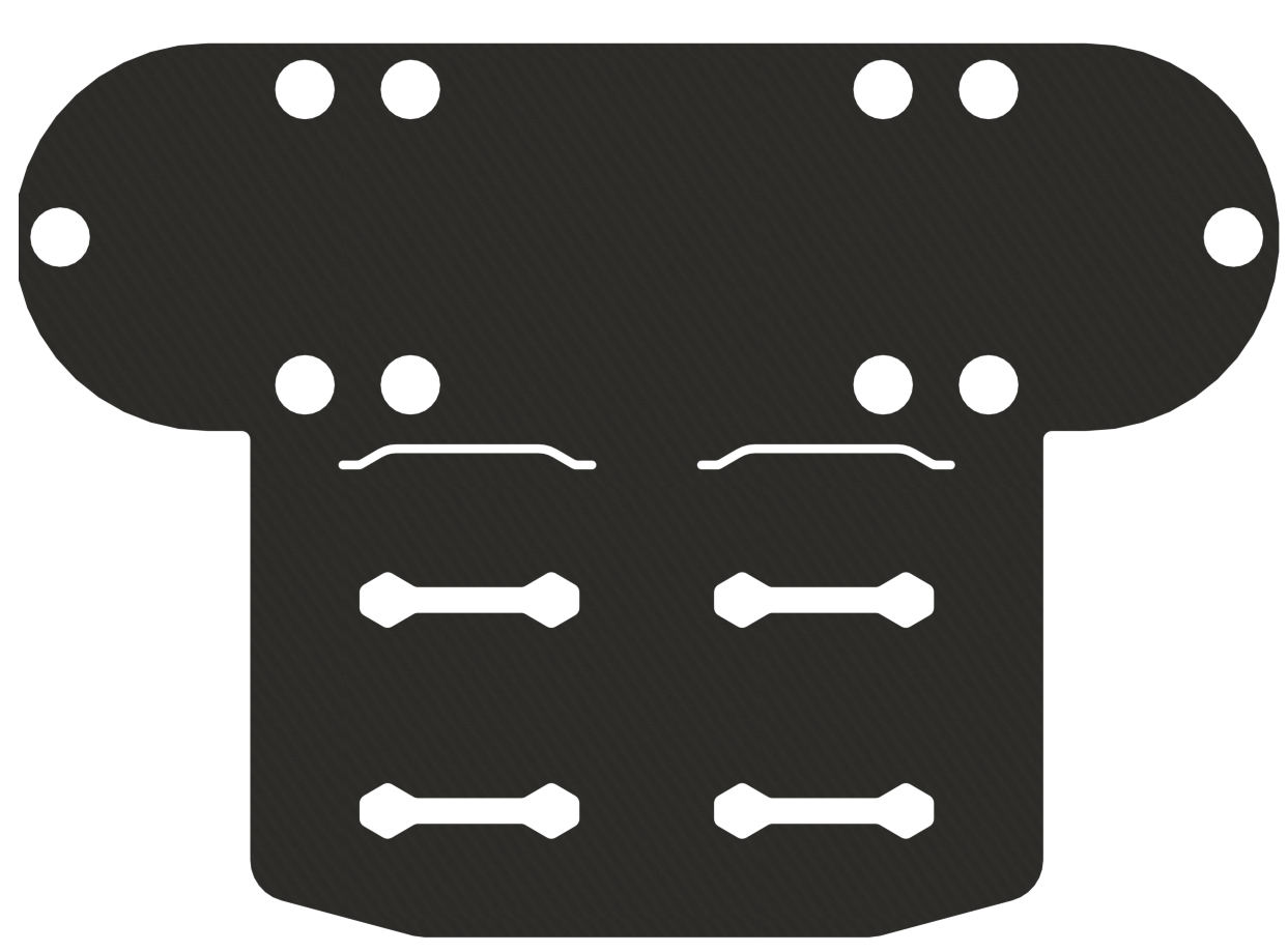 ПВХ кріплення BORIKA FASTen Pm150 чорне тип MOLLE для кріплення сумок на площадку TRk150 (01.20.007.01.01), фото 1