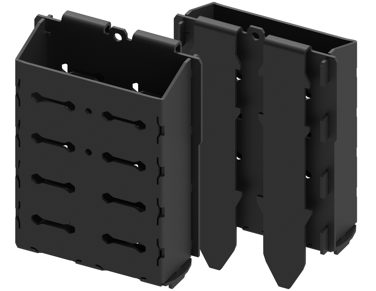 ПВХ сумка BORIKA FASTen Bm182 чорна розмір S для аксесуарів, інструментів та снастей (01.18.002.01.01), фото 1