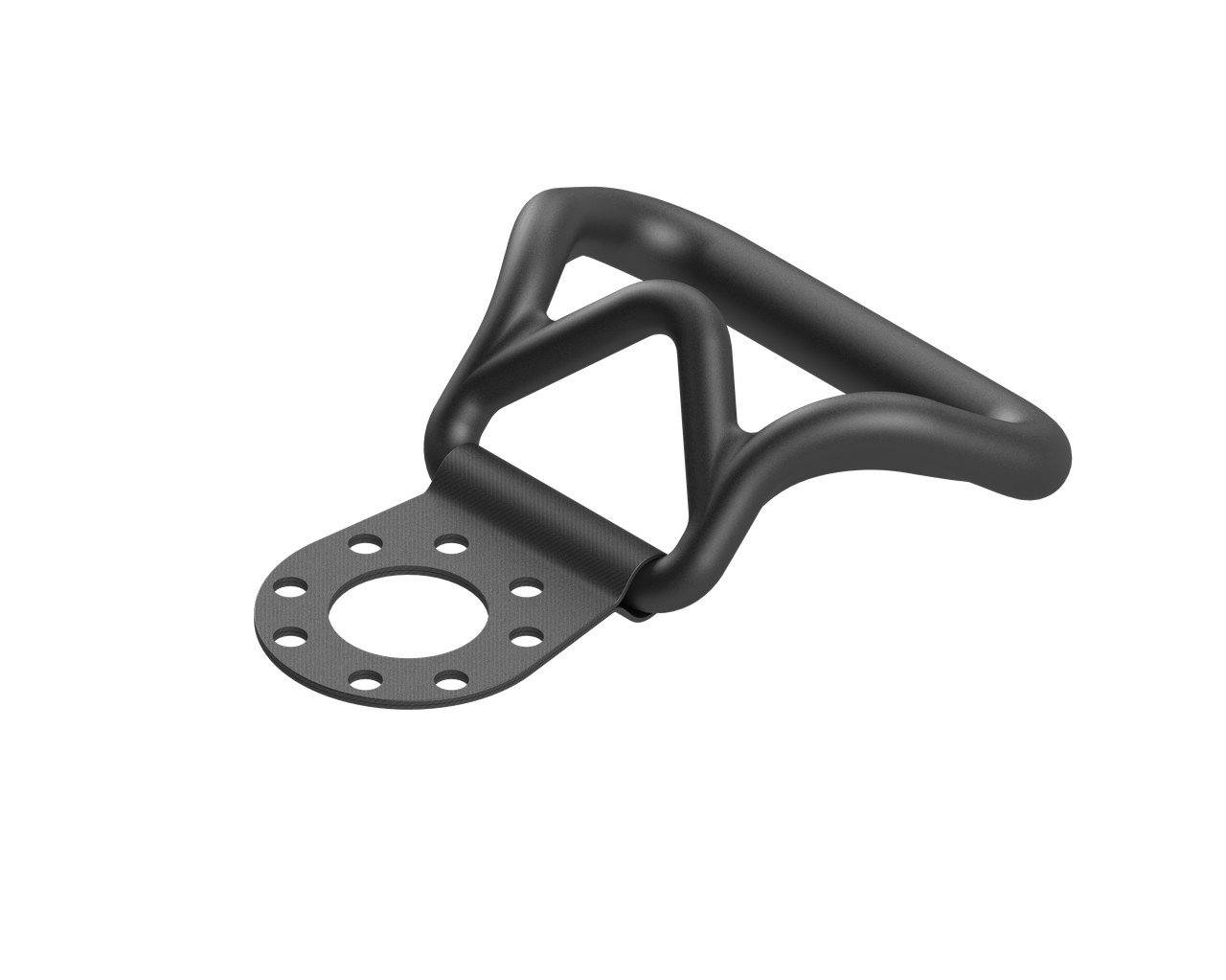 Ручка буксир BORIKA FASTen Ph206 чорна для кріплення під замок моделі Fs219 (01.20.006.01.01), фото 1