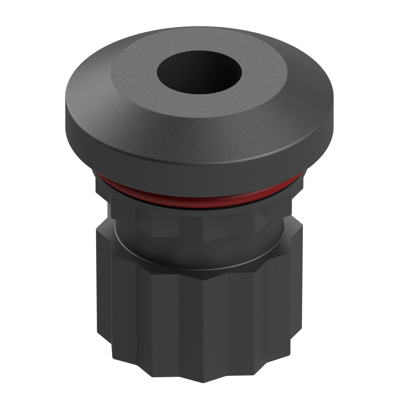 Такелажний адаптер BORIKA FASTen Aa221 чорний з осьовим отвором d 10 мм (01.13.006.01.01), фото 1