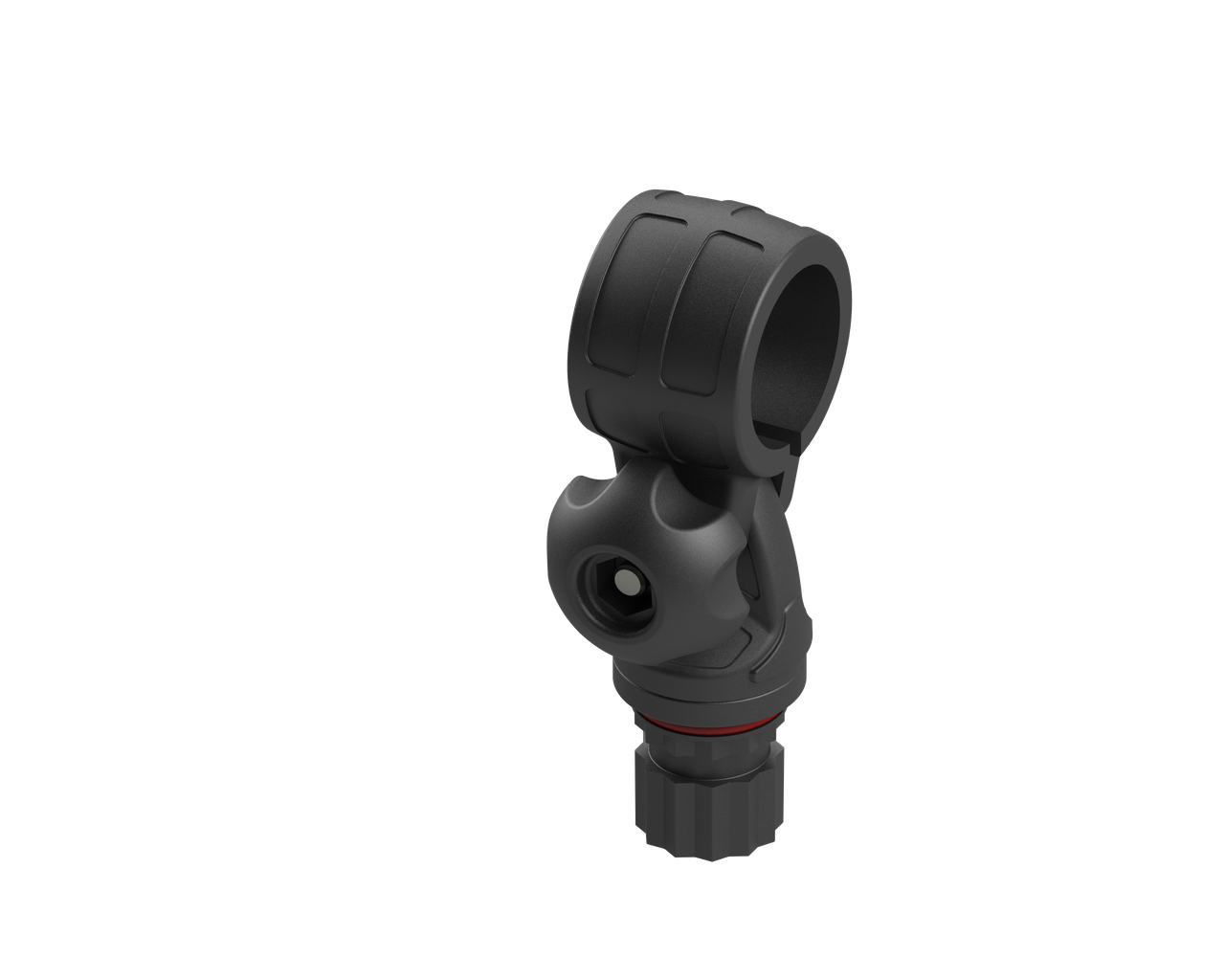 Хомут (уключина) BORIKA FASTen RLp032 чорний для труб і весел d 32 мм (01.15.011.01.01), фото 1