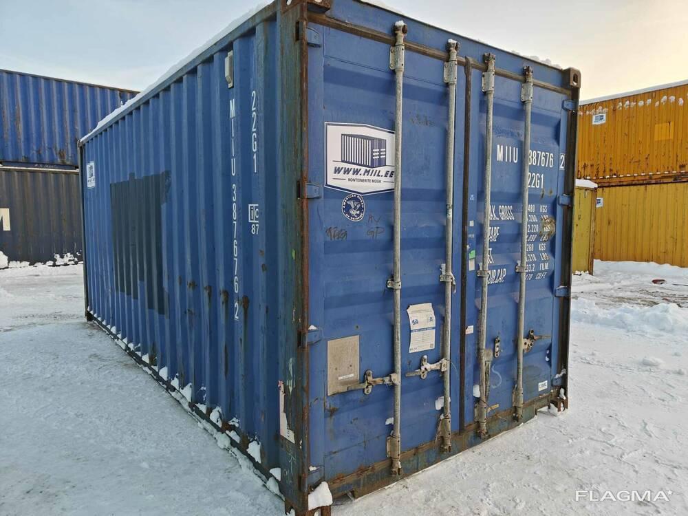 Морской контейнер 20 футов - фото 2 - id-p2176626398