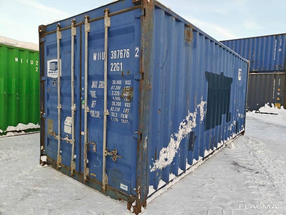 Морской контейнер 20 футов - фото 3 - id-p2176626398