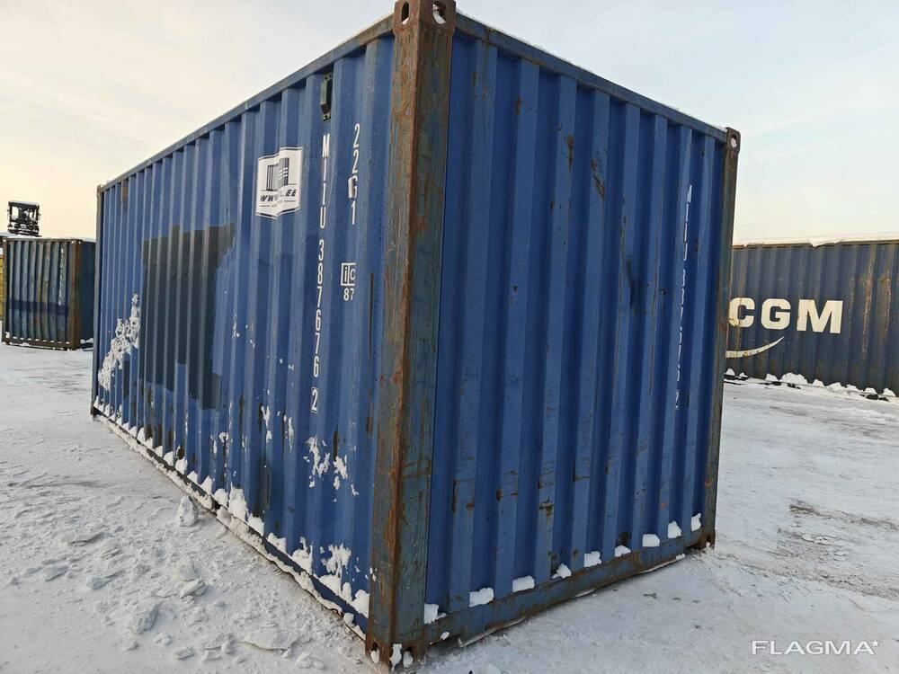Морской контейнер 20 футов - фото 4 - id-p2176626398