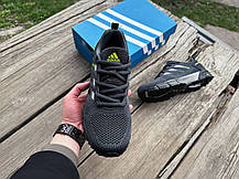 Чоловічі кросівки Adidas Marathon TR 26 Graphite Lime темно-сірі з салатовим, фото 5