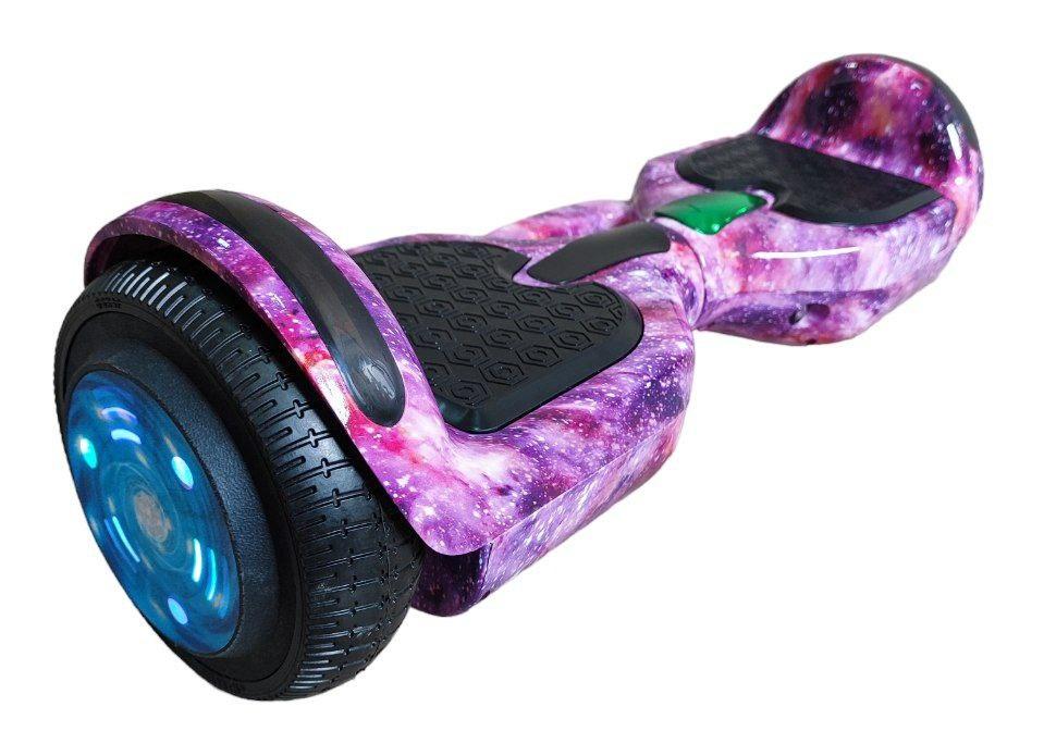 Гіроборд Smart Balance 6.5 Фіолетовий Космос, фото 1